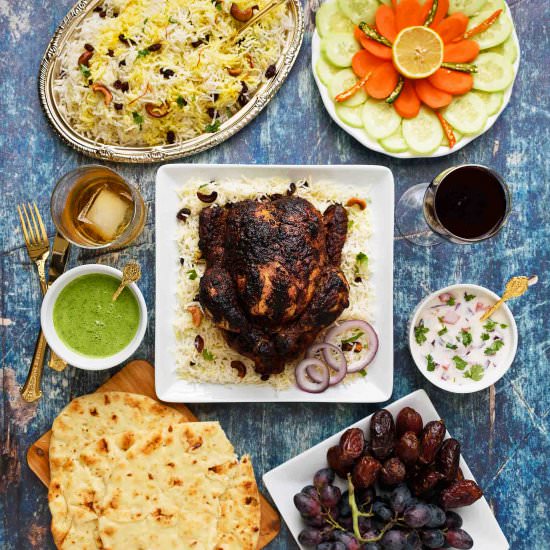 Tandoori Whole Chicken Roast