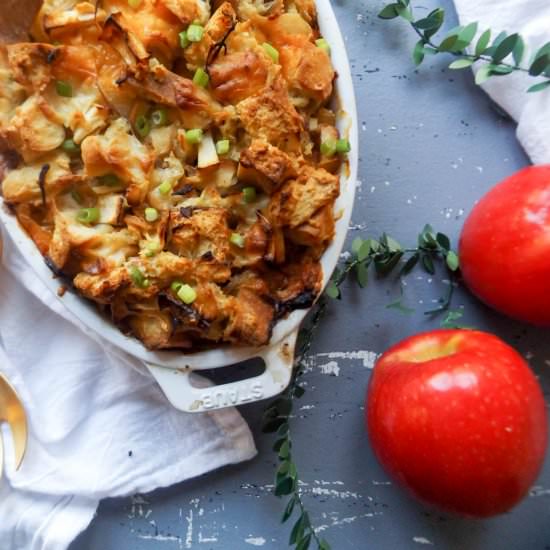 Apple, Onion & Cheddar Stuffing