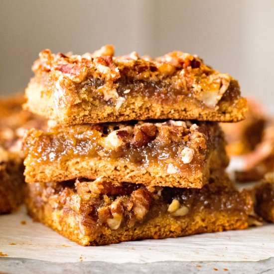 Easy Pecan Pie Bars