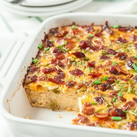 Bacon and Egg Breakfast Casserole