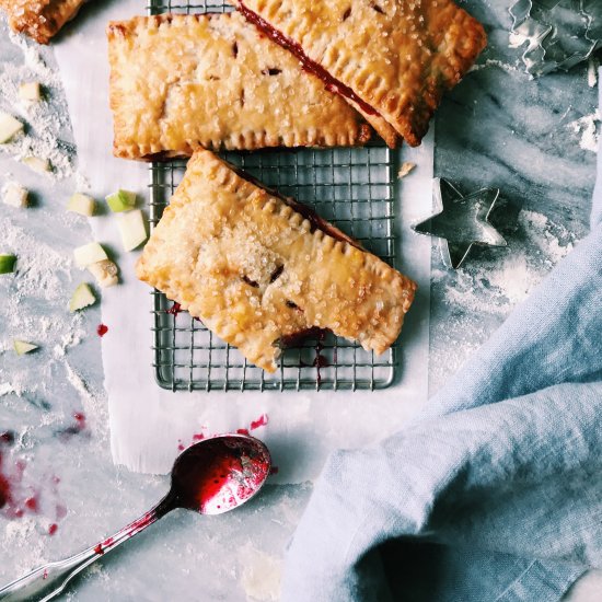 Rustic Cranberry-Apple Handpies