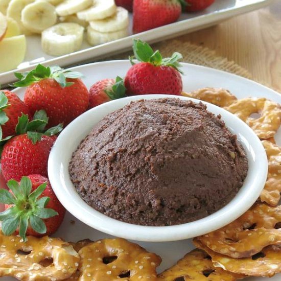 Brownie Batter Dessert Hummus