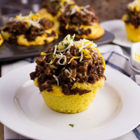 Barbecue Cornbread Muffins