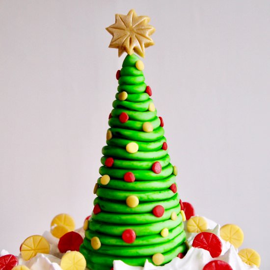 How To Make A Christmas Tree Cake