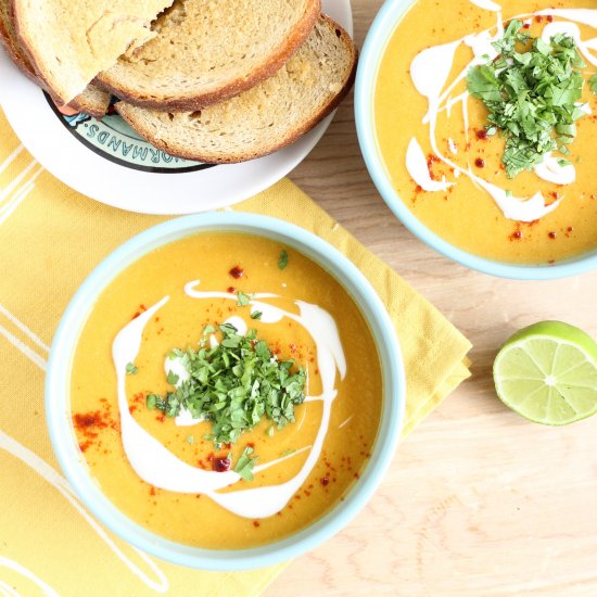 Smoky Butternut Squash Soup