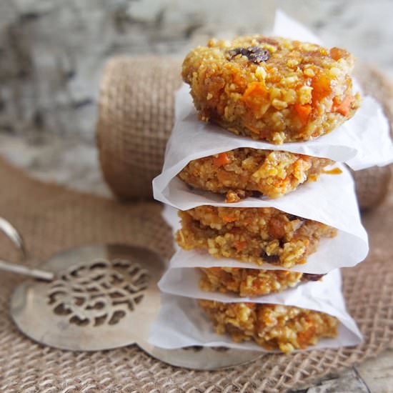 Carrot Cake Breakfast Cookies