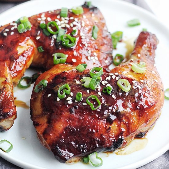 Honey Ginger Soy Baked Chicken