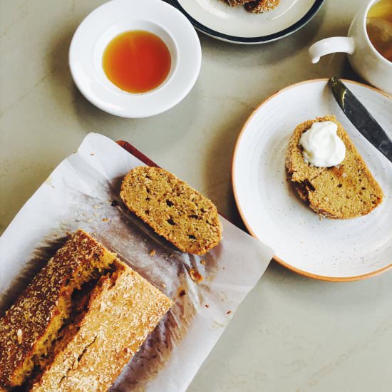 Whole Wheat Coconut Banana Bread