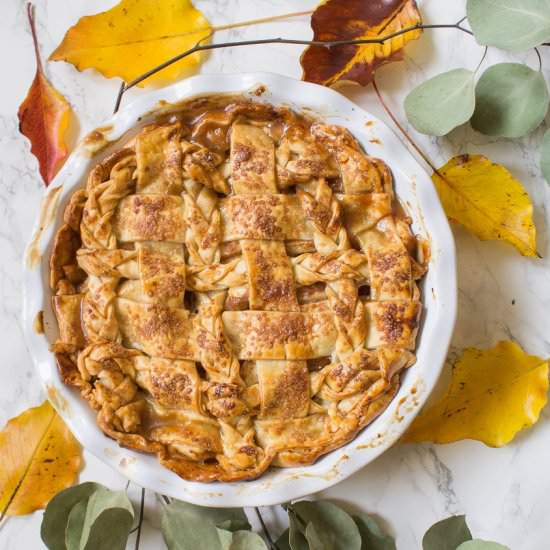 Honey Pear Pie