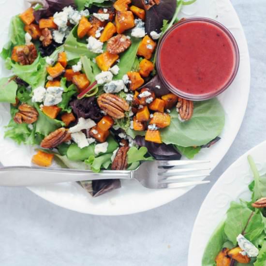 Holiday Butternut Pecan Salad