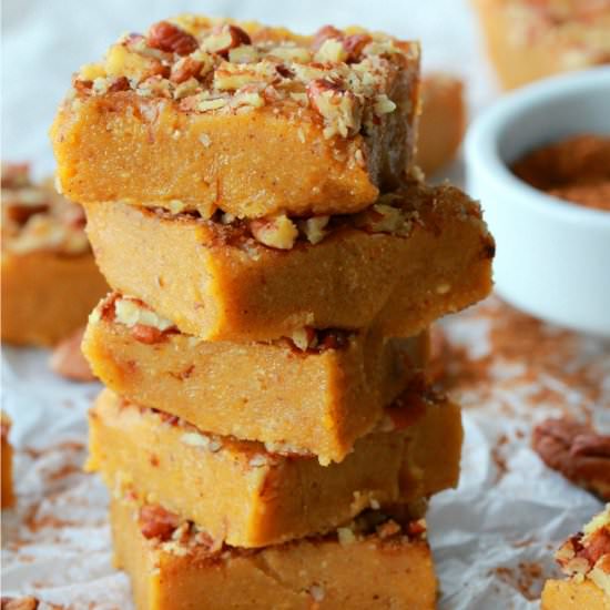 Vegan Pumpkin Fudge