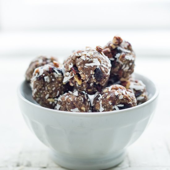 Coconut Pecan Energy Balls