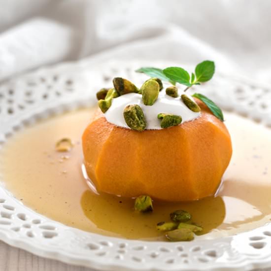 Simple & Elegant Poached Persimmons