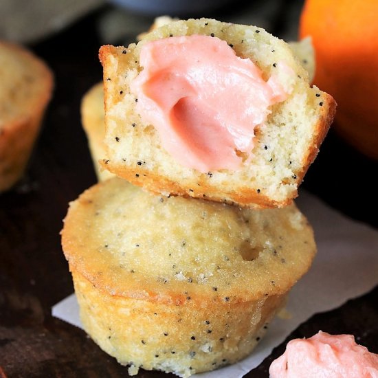 Glazed Poppy Seed Muffins