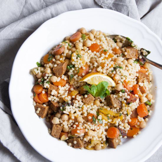 Sweet and Spicy Couscous Salad