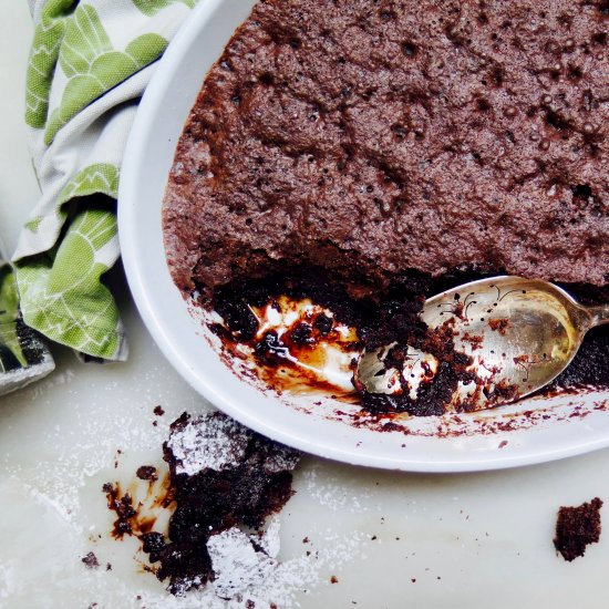 Gluten-Free Brownie Pudding Pie