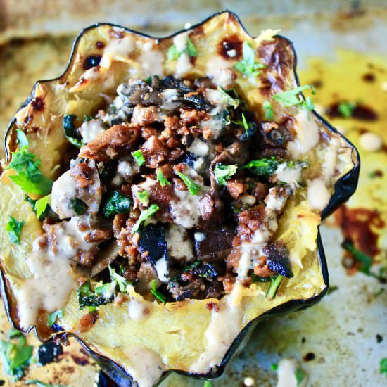 Chipotle Stuffed Squash