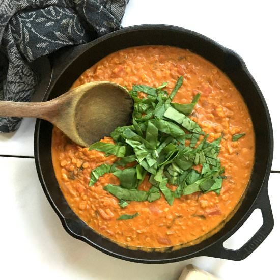 Weeknight Spinach Tikka Masala