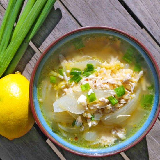 Greek Lemon Chicken Soup