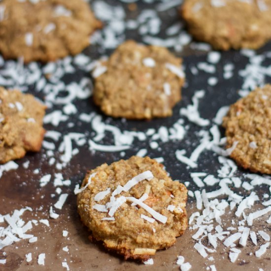 Coconut Gingerbread Cookies