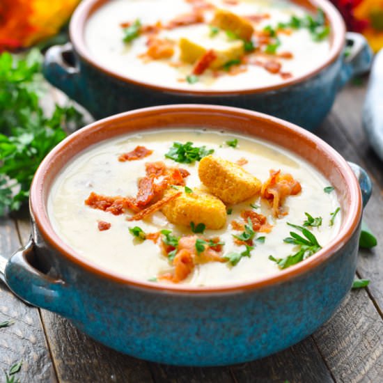 Easy Cheeseburger Soup