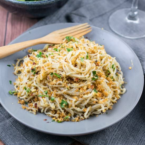 Garlic Bread Pasta