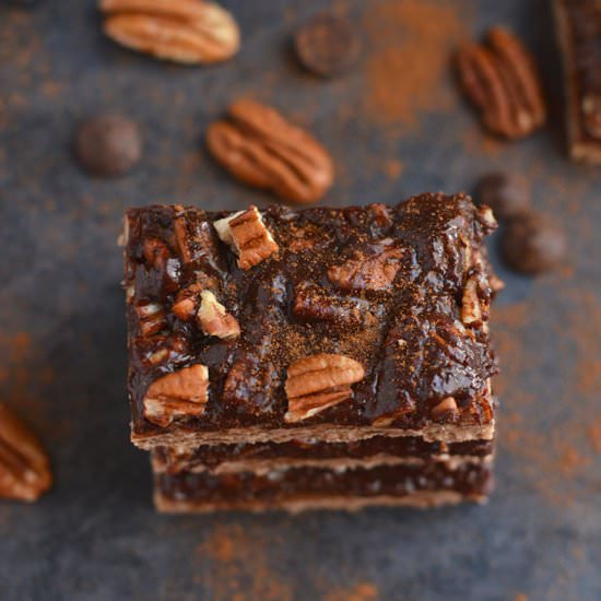 Chocolate Pecan Pie Bars