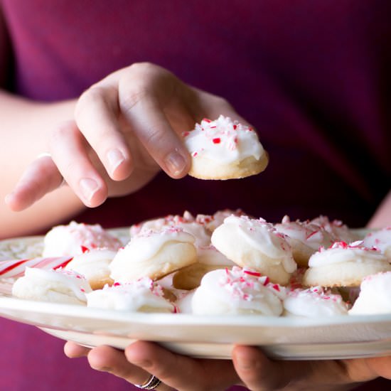 Peppermint Melting Moments