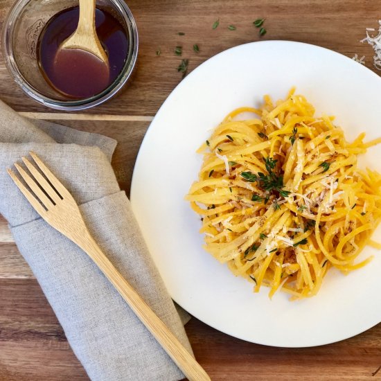 Butternut Squash with Brown Butter