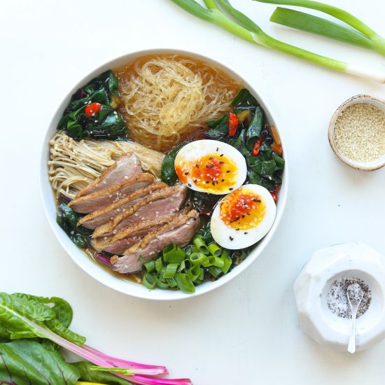 Low-Carb Duck Ramen