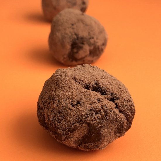 Chocolate Pumpkin Truffles