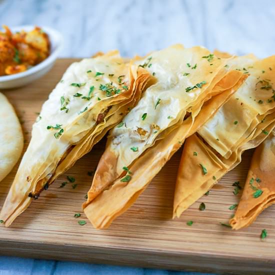 Tikka Masala Samosas