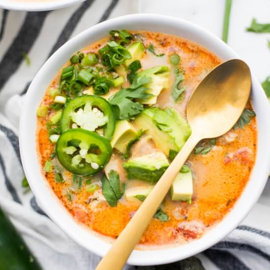 Leftover Turkey Tortilla Soup