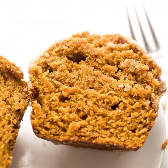 Pumpkin Crumb Muffins