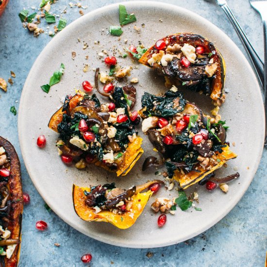 Stuffed Delicata Squash