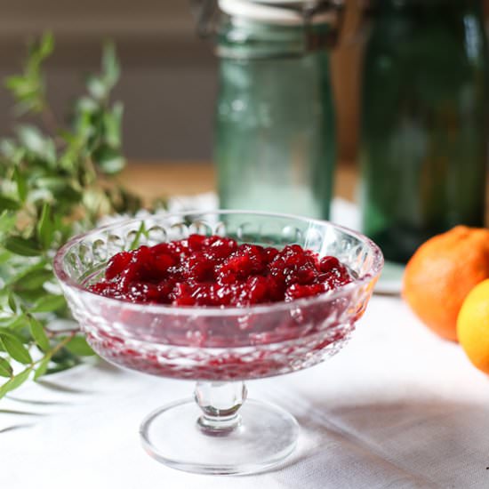 Cranberry Clementine Sauce