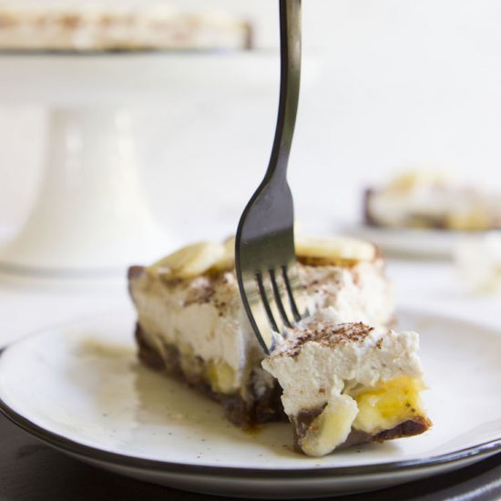 Vegan Banoffee Pie