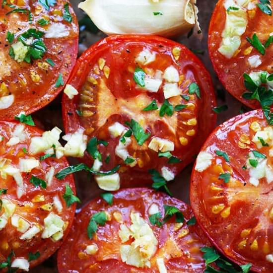 Garlic Roasted Tomatoes