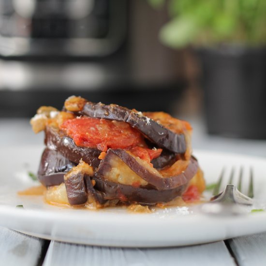 Aubergine Parmigiana