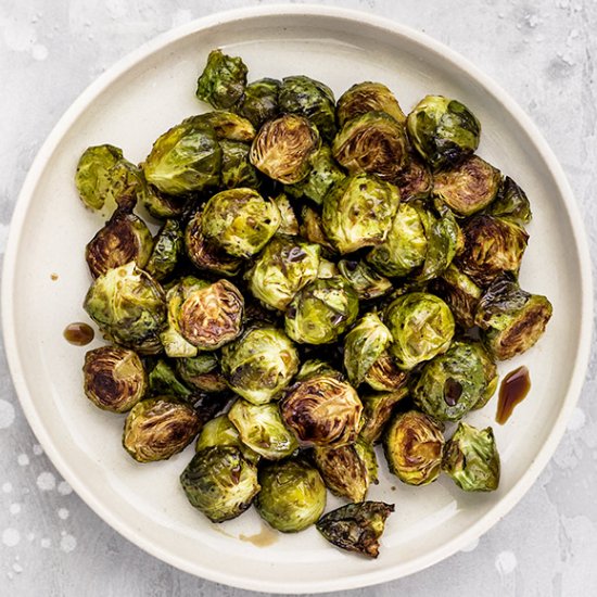 Roasted Balsamic Brussels Sprouts