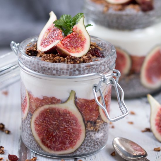 Fig Chia Pudding