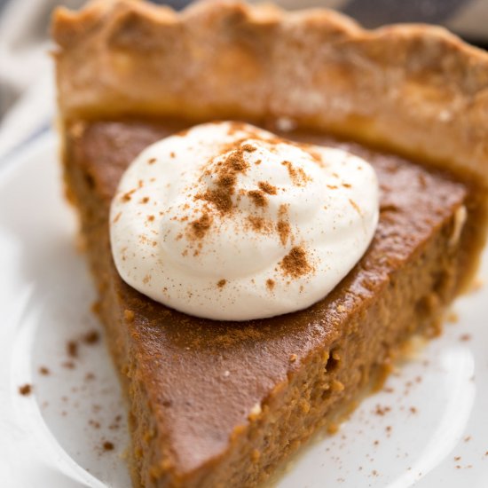 Nana’s Perfect Pumpkin Pie