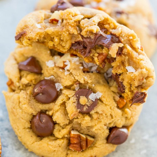 Sea Salt Browned Butter Cookies