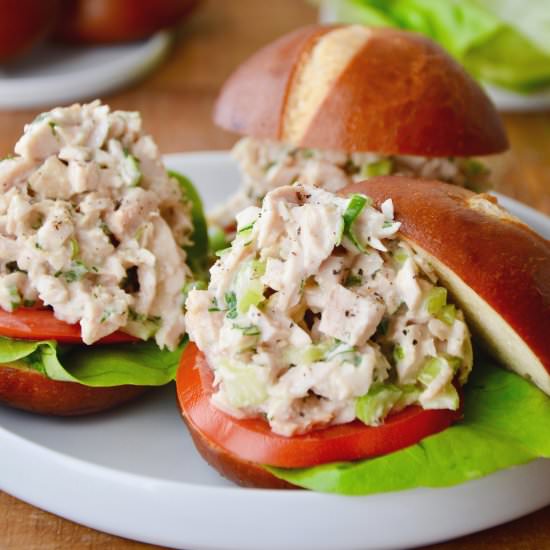 The Best Leftover Turkey Salad