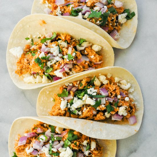 Leftover Turkey Tacos