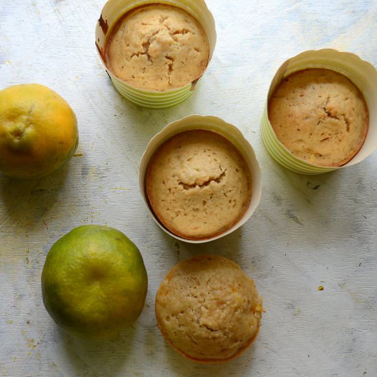 Orange Flavored Oats Muffins