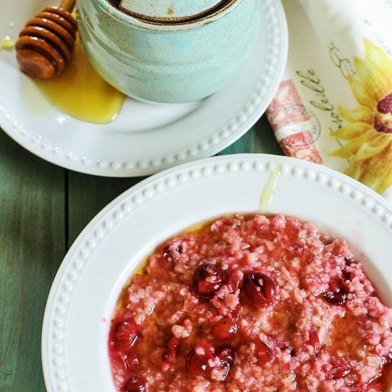 Cranberry Oatmeal