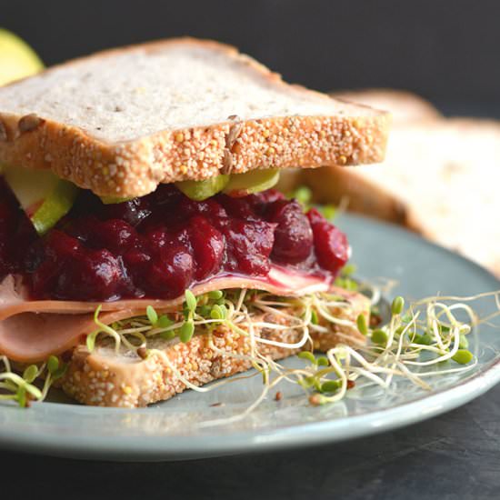 Cranberry Turkey Sandwiches