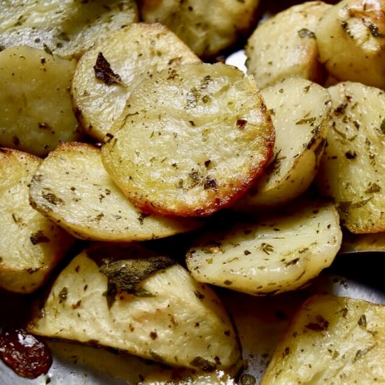 Crispy Italian Roasted Potatoes