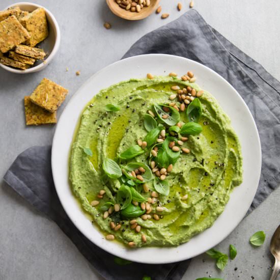 Keto Avocado & Basil Dip